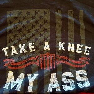 Graphic Tee with Patriotic Design